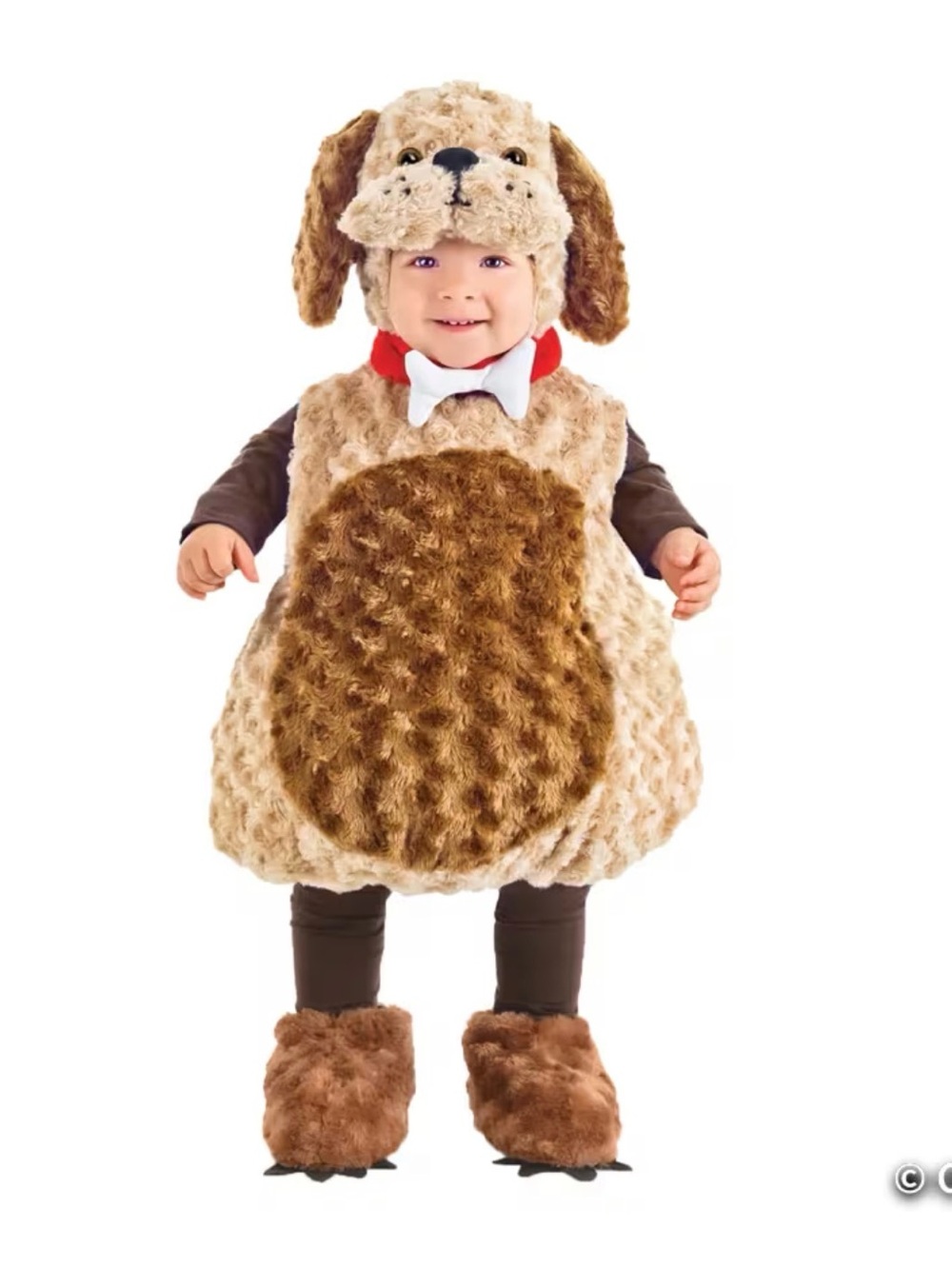 Underwraps Belly Babies Puppy costume, size M (18-24 months)